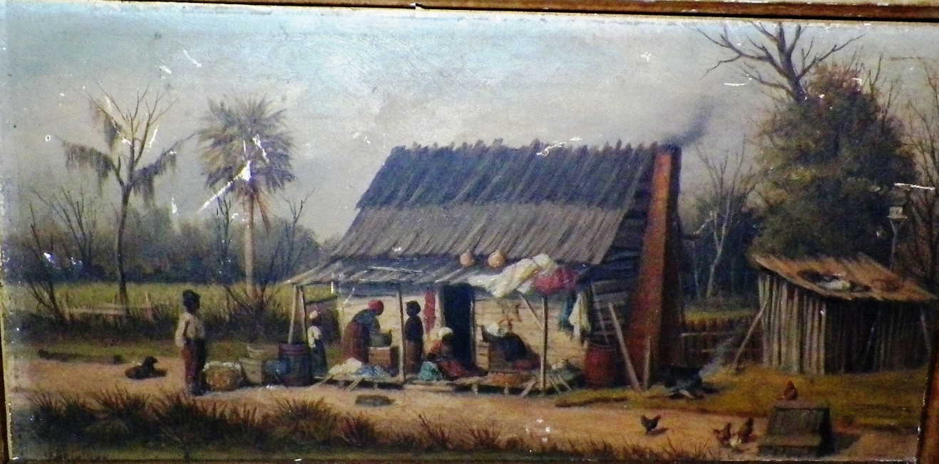 AA EBAY NEW A ART PAINTING BLACK FOLK ART OLD SMALL 2AA.jpg