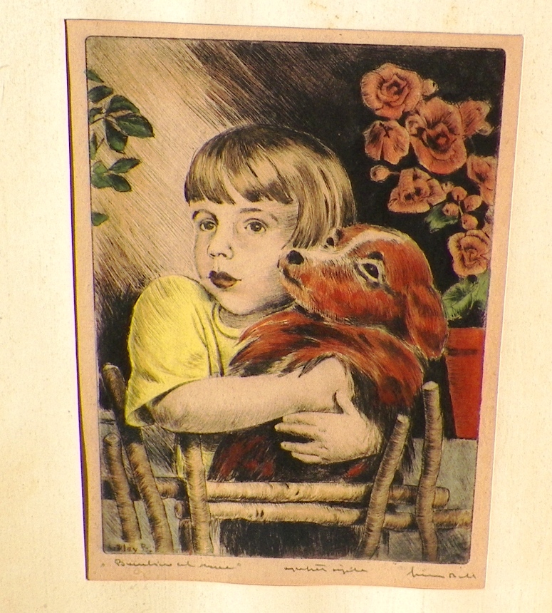 AA EBAY NEW A ART PAINTING DRAWING 2 FRAMED COLORFUL CHILDREN ART 3AAA.jpg