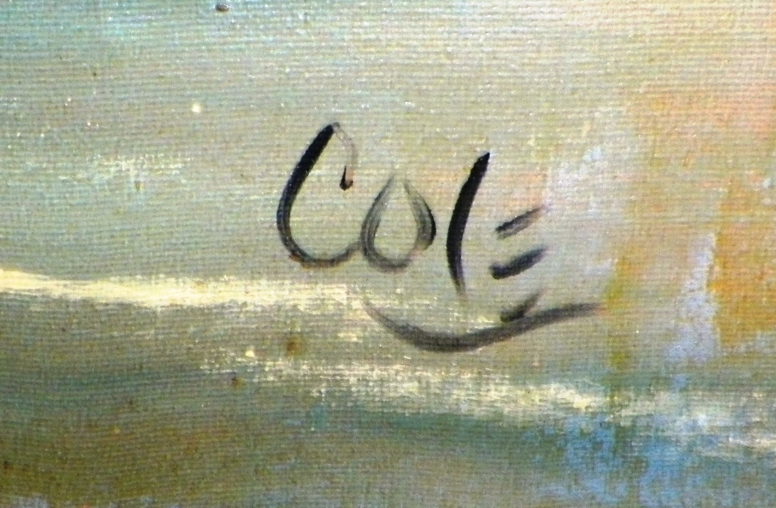 AA EBAY NEW A ART PAINTING GIRL ON BEACH COLE 2AA.jpg
