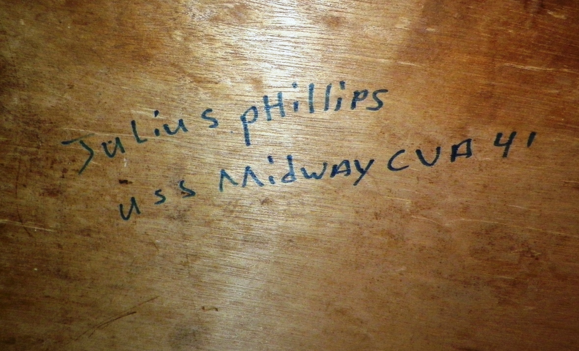 AA EBAY NEW A ART PAINTING USS MIDWAY PAINTING 5AA.jpg