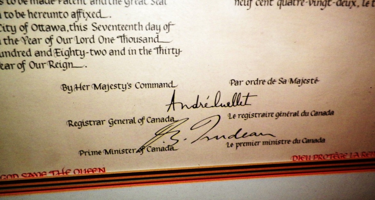 AA EBAY NEW A ART PRINT CANADA UEEN ELIZABETH PROCLIMATION 8AA.jpg