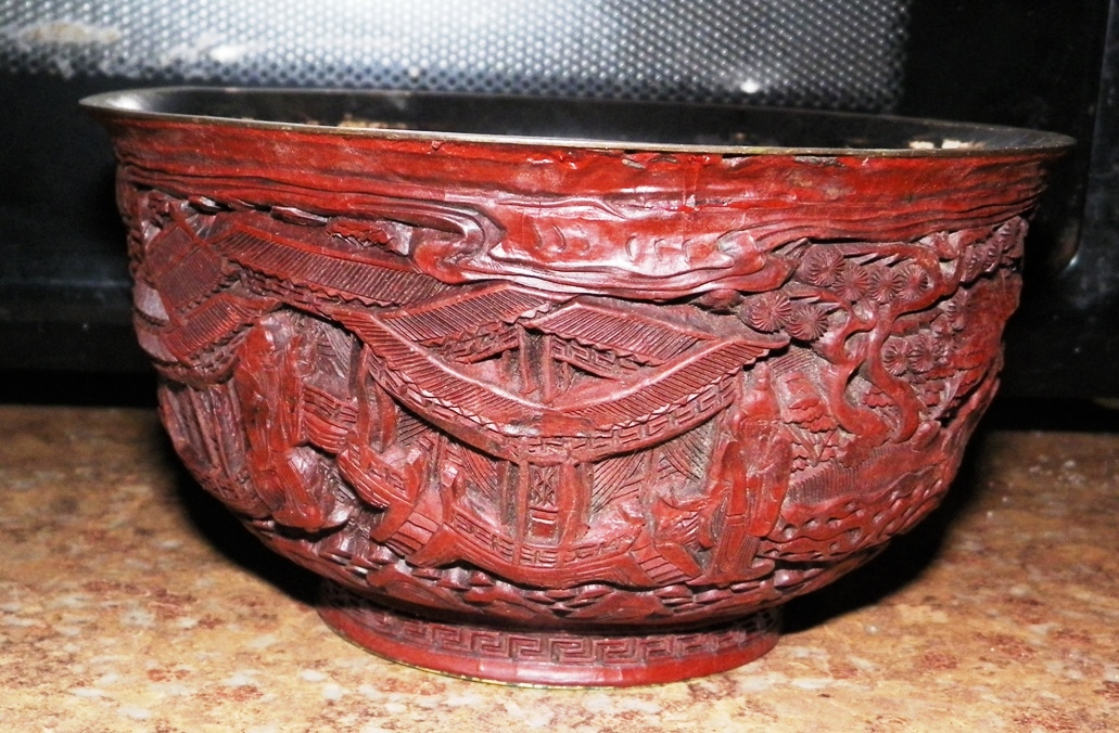 AA EBAY NEW A COLLECTIBLE EBAY BOWL CHINESE CARVED 4AA.jpg