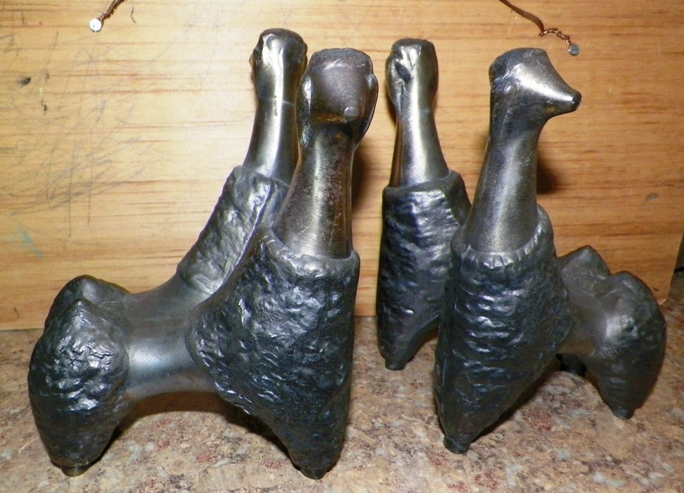 AA EBAY NEW A COLLECTIBLE EBAY EBAY BOOK ENDS MID CENTURY MODERN LLAMA LOOK 1AA.jpg