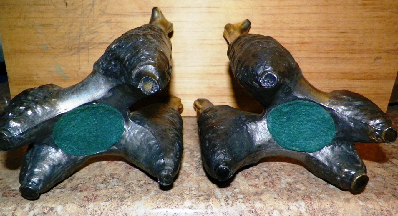 AA EBAY NEW A COLLECTIBLE EBAY EBAY BOOK ENDS MID CENTURY MODERN LLAMA LOOK 4AA.jpg