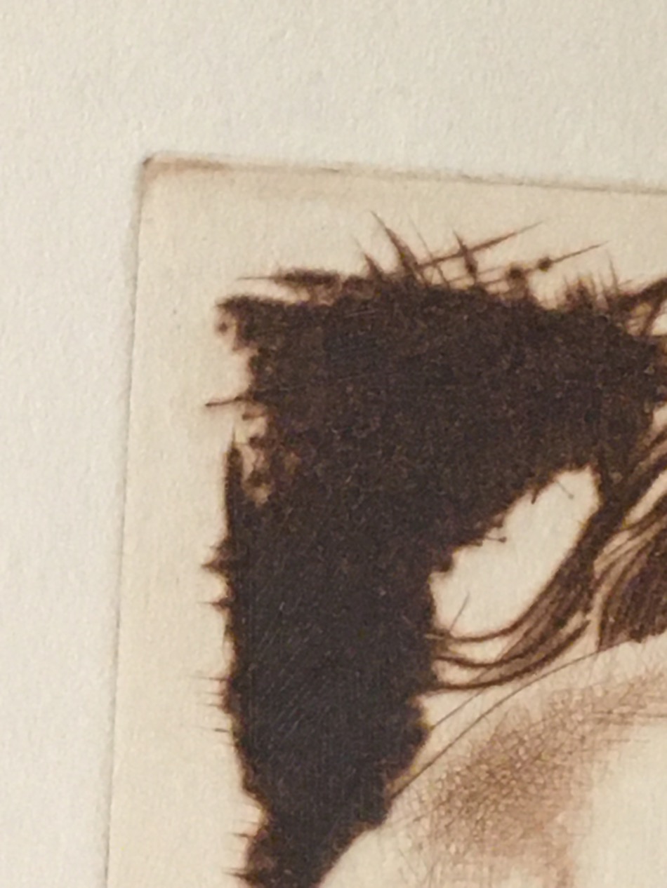 Children Faces Etching Antiques Board