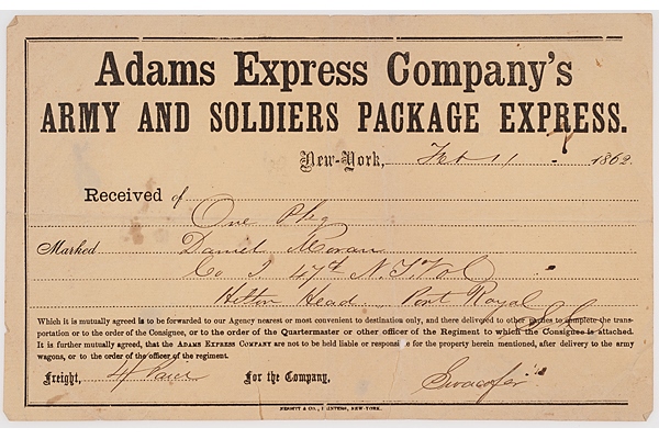 Adams Express Company soldier's package receipt 1862.jpg