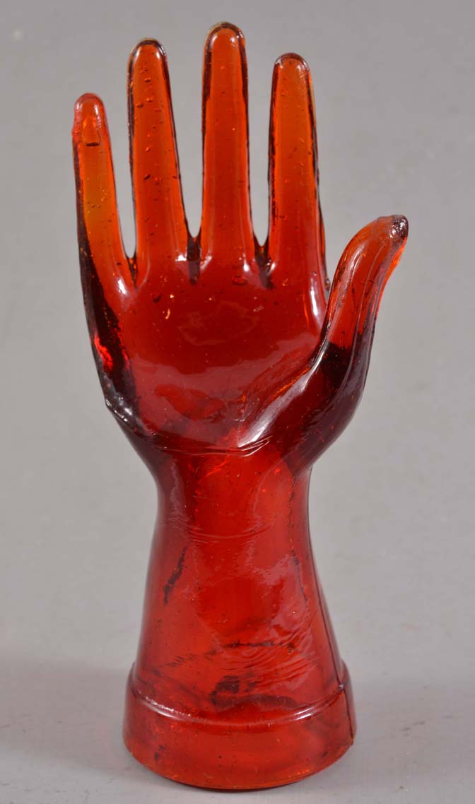 GLASS HAND Antique or New Antiques Board
