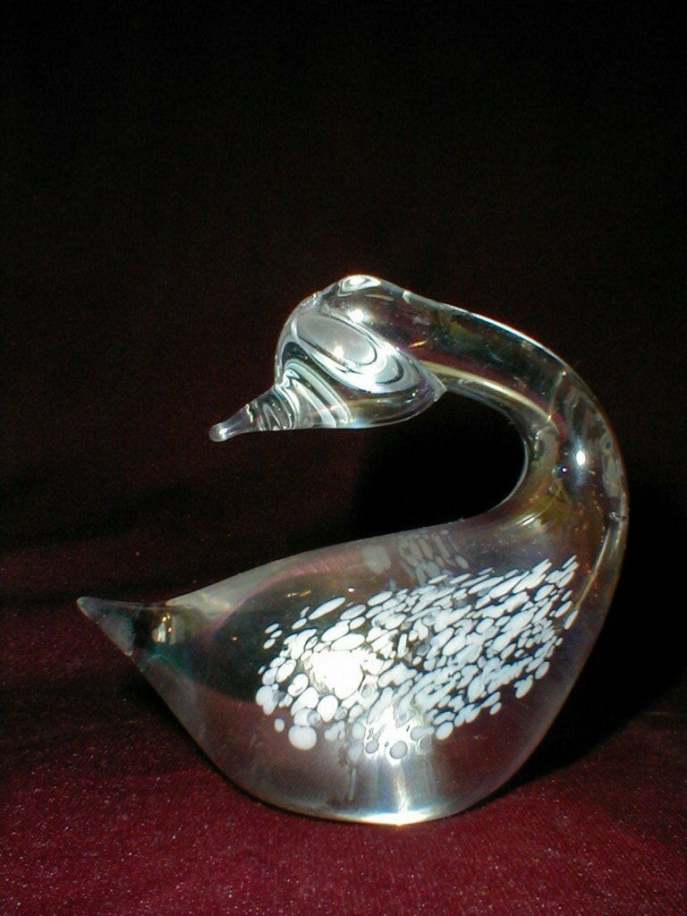 albert price goose swan crystal paperweight white cloud inside iridescent.jpg