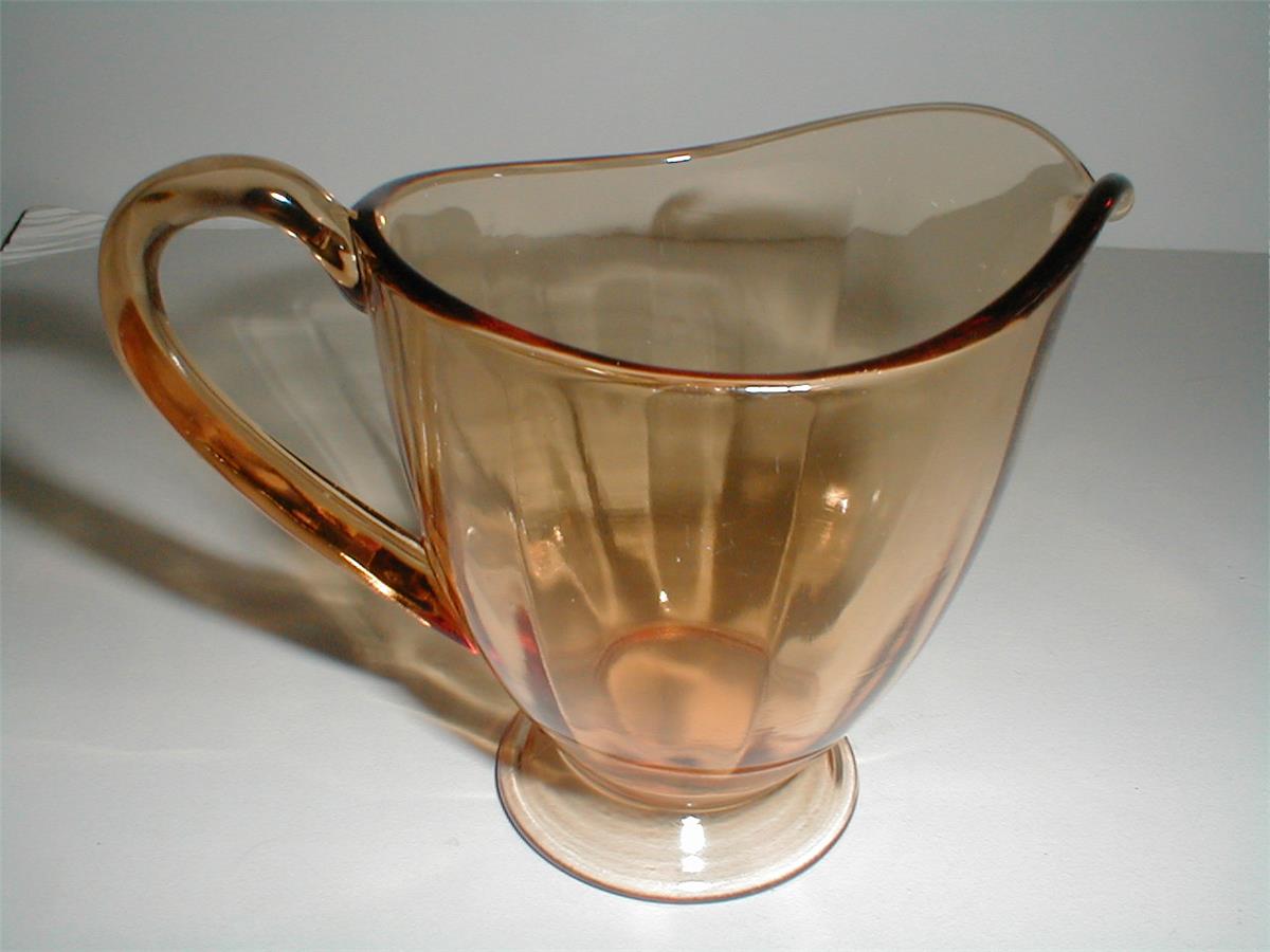 amber creamer fostoria optic smooth rim.JPG