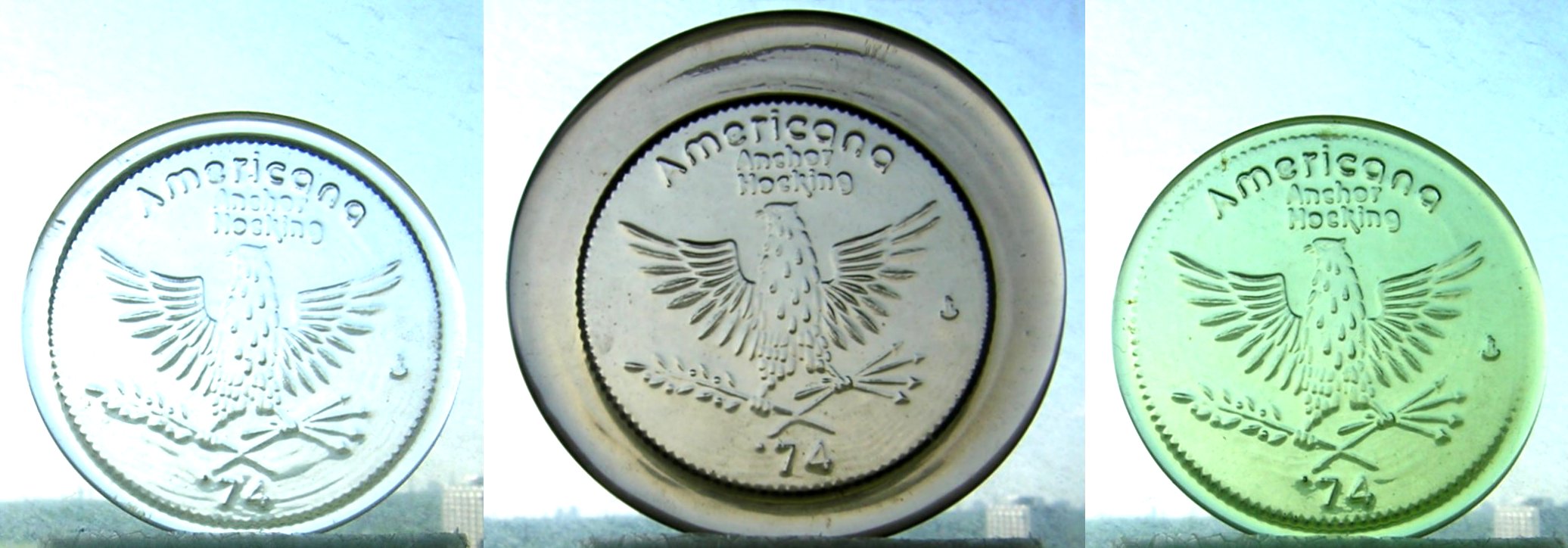 Anchor Hocking Glass Test Slugs Discs Disks Strikes -a.jpg