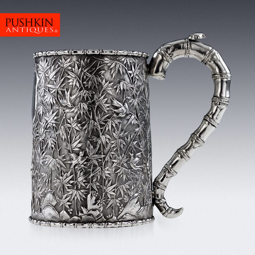 ANTIQUE+19thC+CHINESE+WANG+HING+EXPORT+SOLID+SILVER+MUG,+HONG+KONG+c.1880-01.jpg