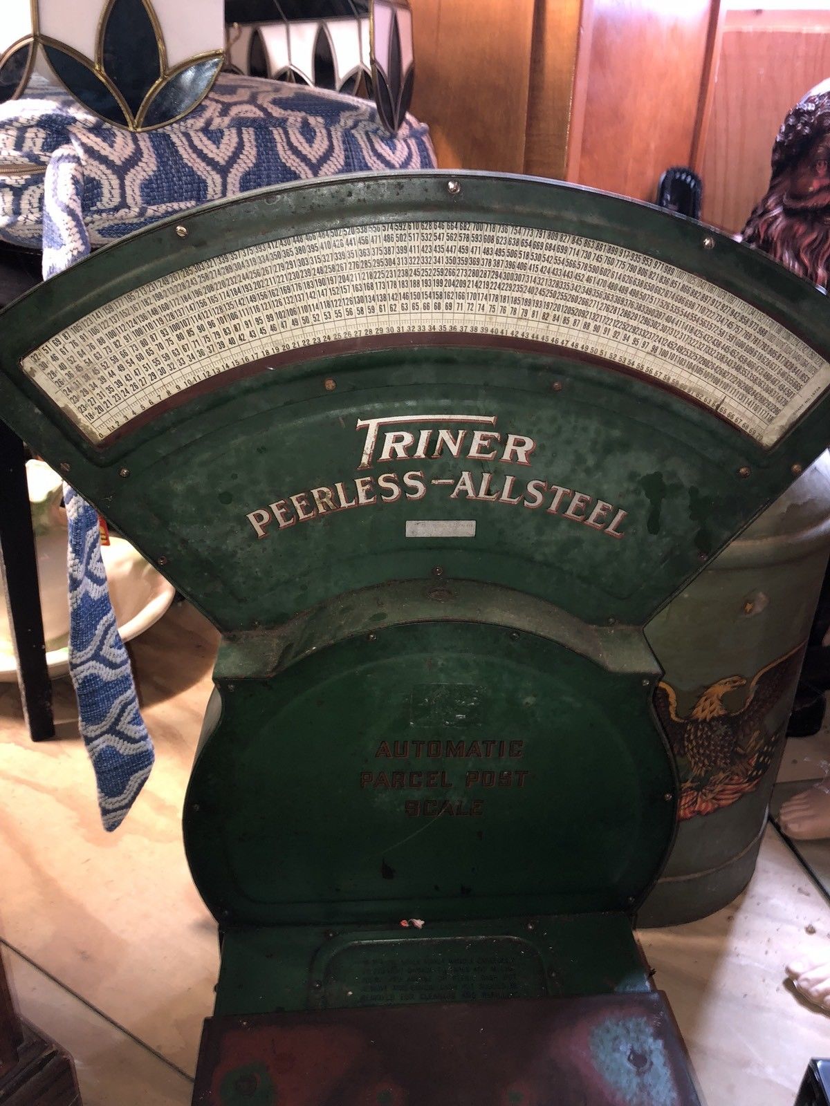 Triner postal scale Antiques Board