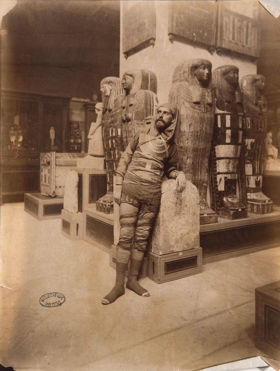 Archaeologist Dressed As Mummy.jpg