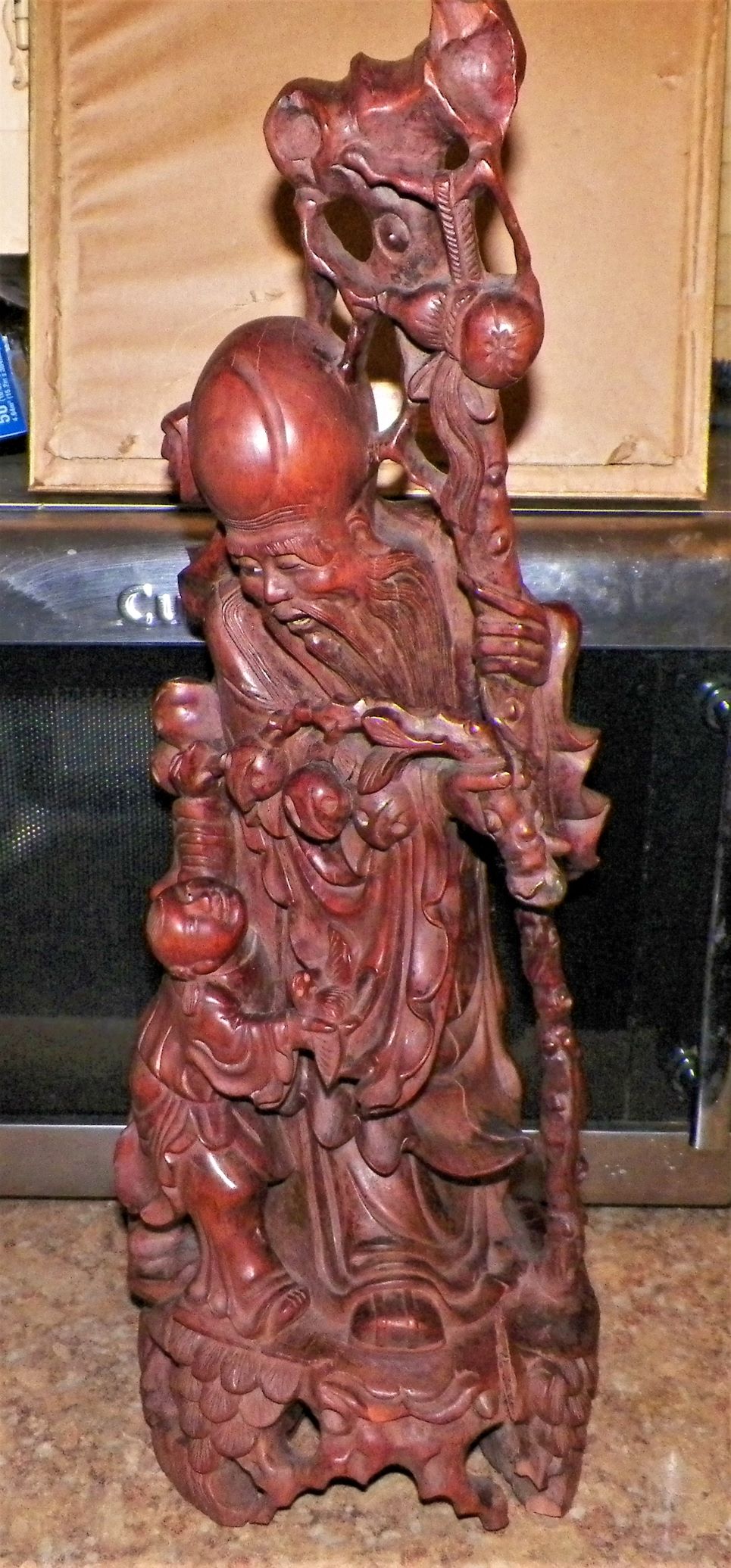 ART CARVED BUDDHA STATUE 1AA.JPG