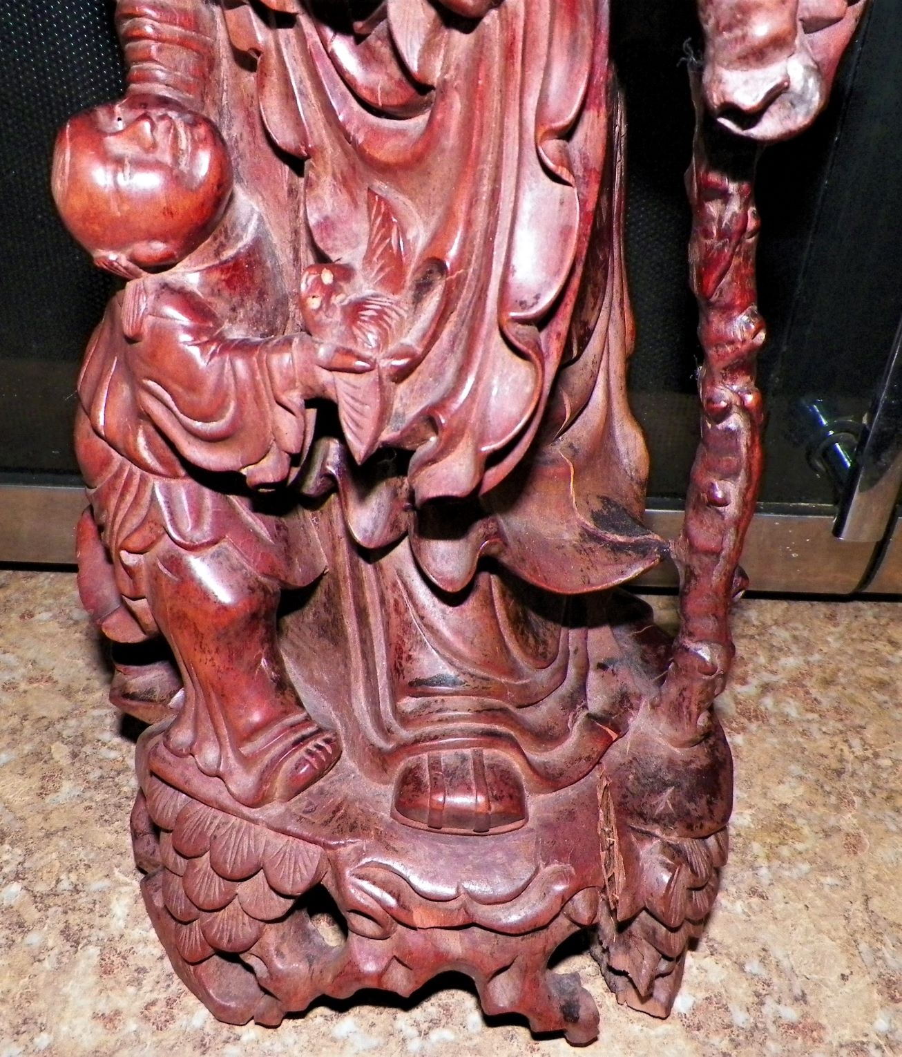 ART CARVED BUDDHA STATUE 4AA.JPG