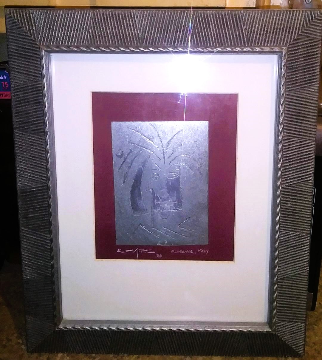 ART CARVED SILVER INDIAN ART FRAMED 1AA.jpg