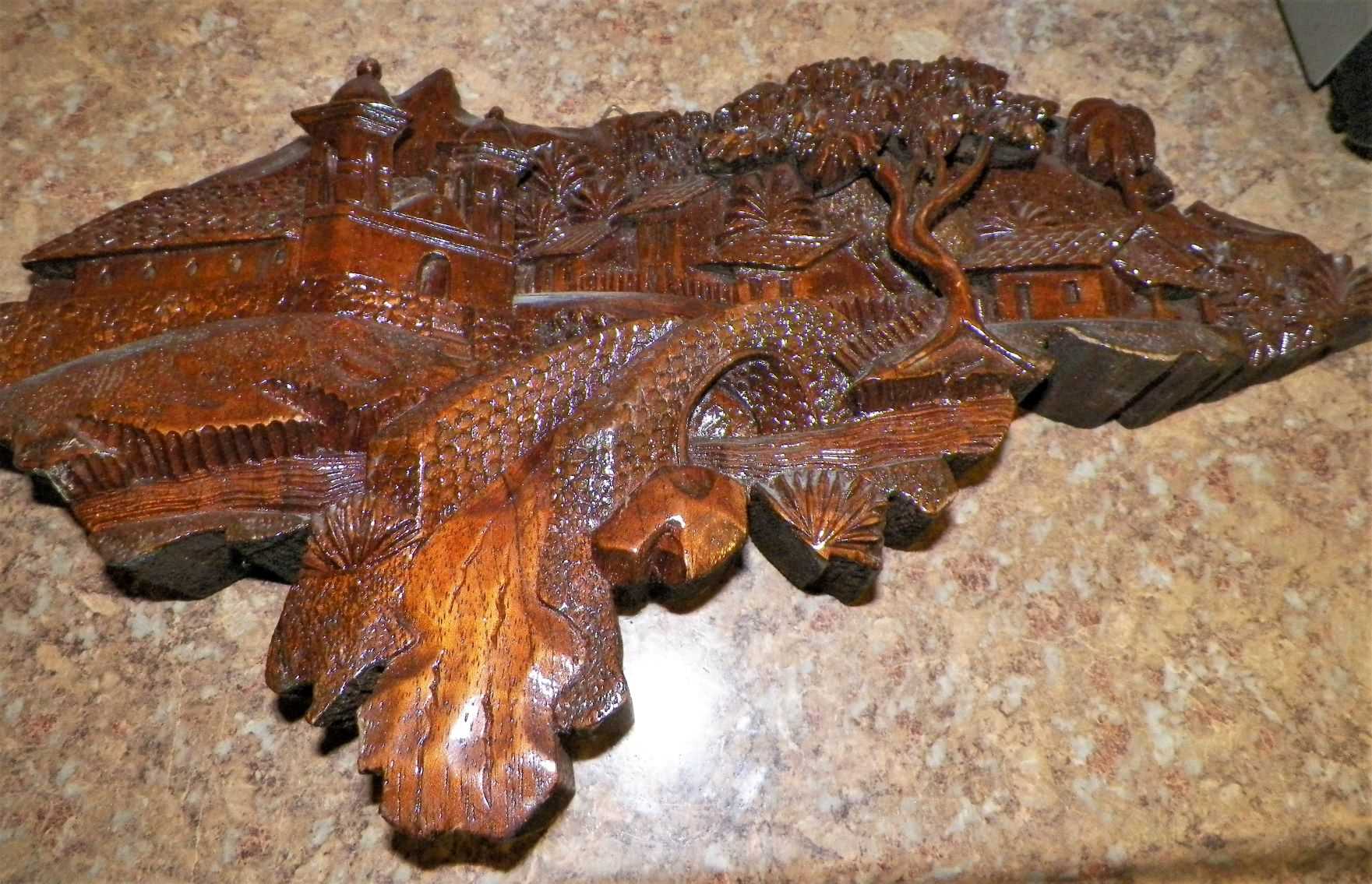 ART CARVED WOOD RELIEF TOWN 4A.JPG