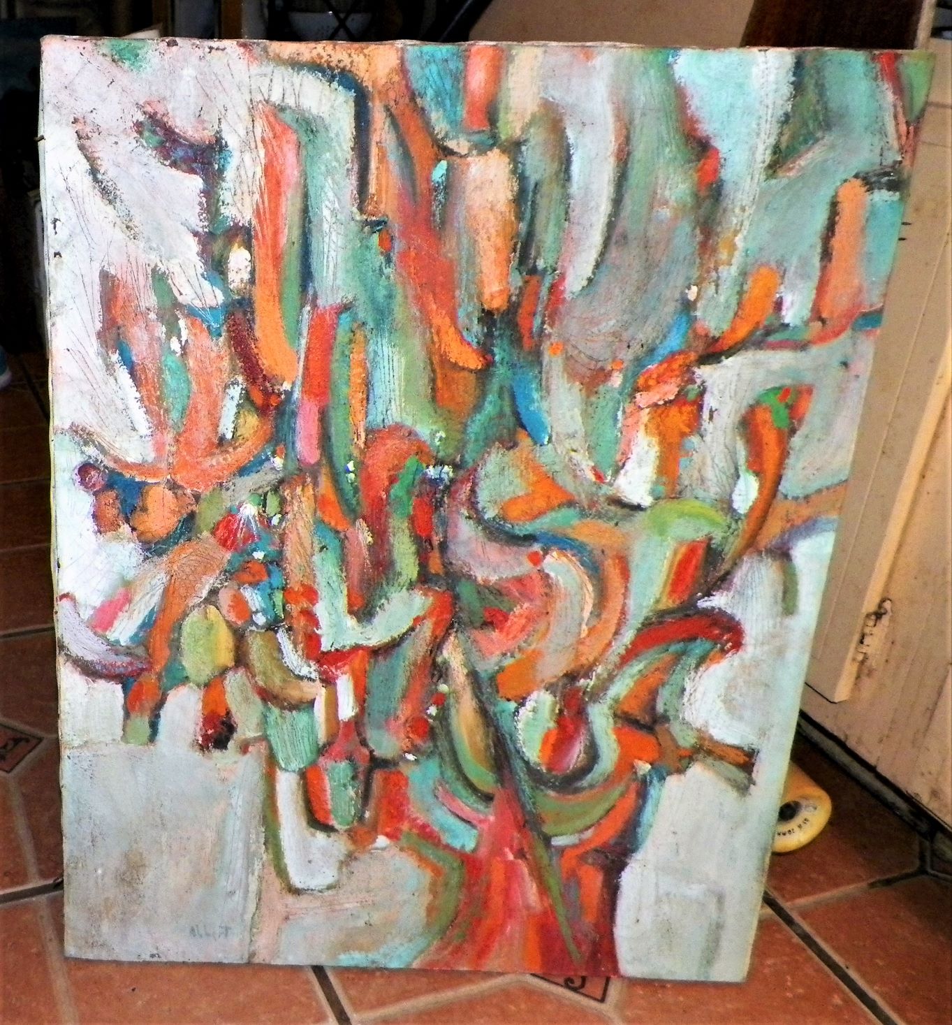 ART PAINTING ALBERT ABSTRACT PAINTING 1AA.JPG