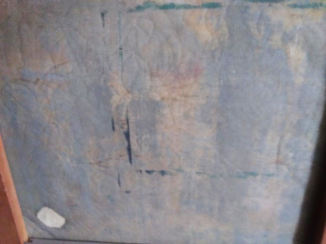 ART PAINTING ANTIQUE HORSE MAN ON HORSE B SCH  9CAA.jpg