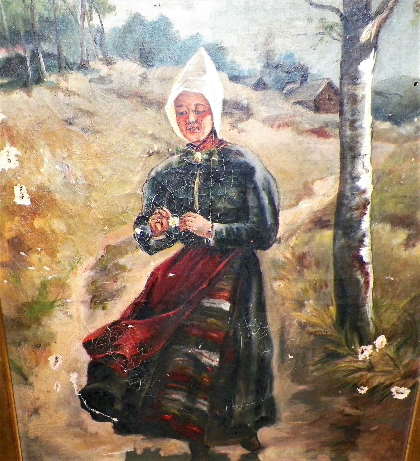 ART PAINTING ANTIQUE PAINTING CAMPBELL 2AA.JPG