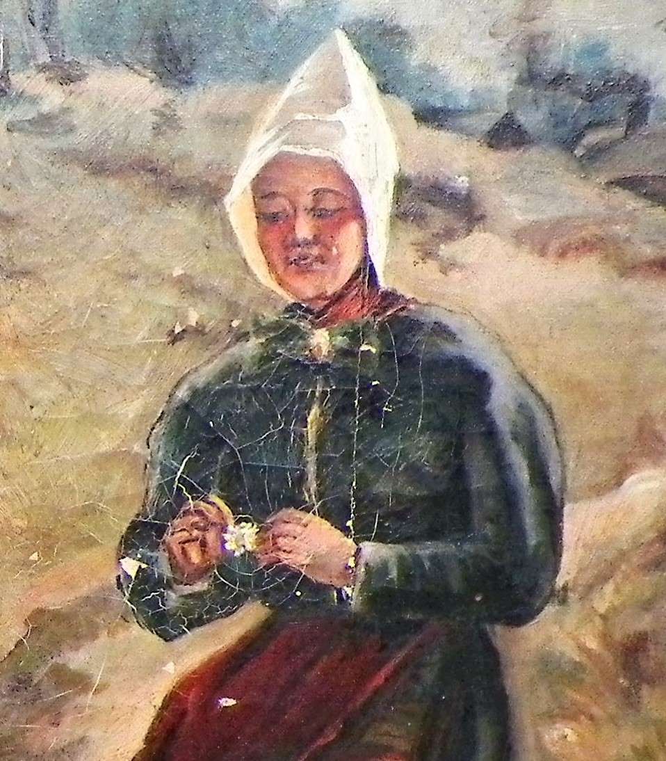 ART PAINTING ANTIQUE PAINTING CAMPBELL 3AA.JPG