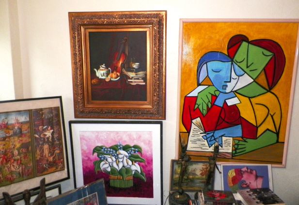 ART PAINTING BRITTO SCHOOL LARGE 5 x 4 3AA.JPG