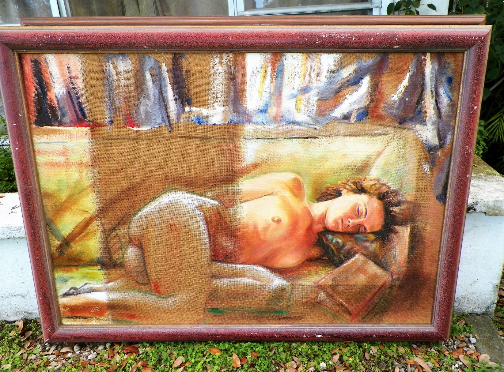 ART PAINTING CARLOS CALLIZO NUDE 1AAZZ.JPG