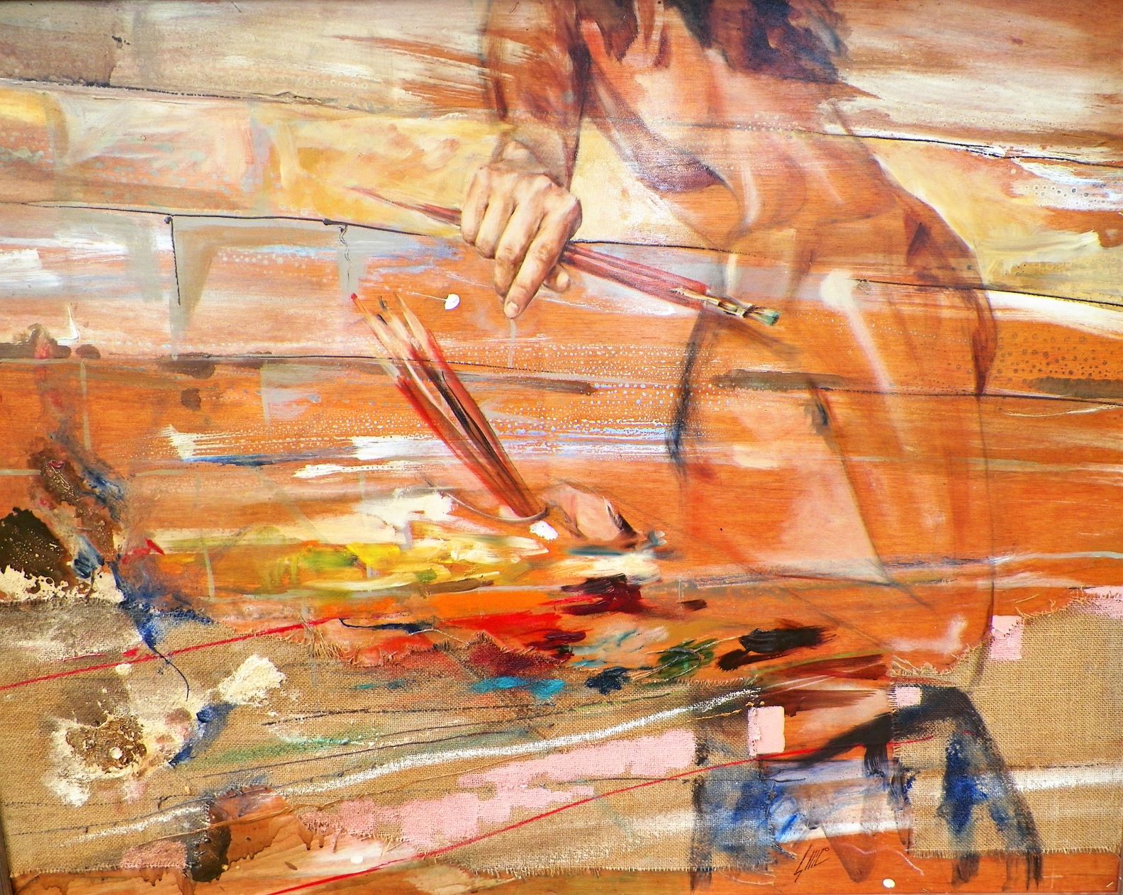 ART PAINTING CARLOS CALLIZO NUDE 3AAZZ.JPG