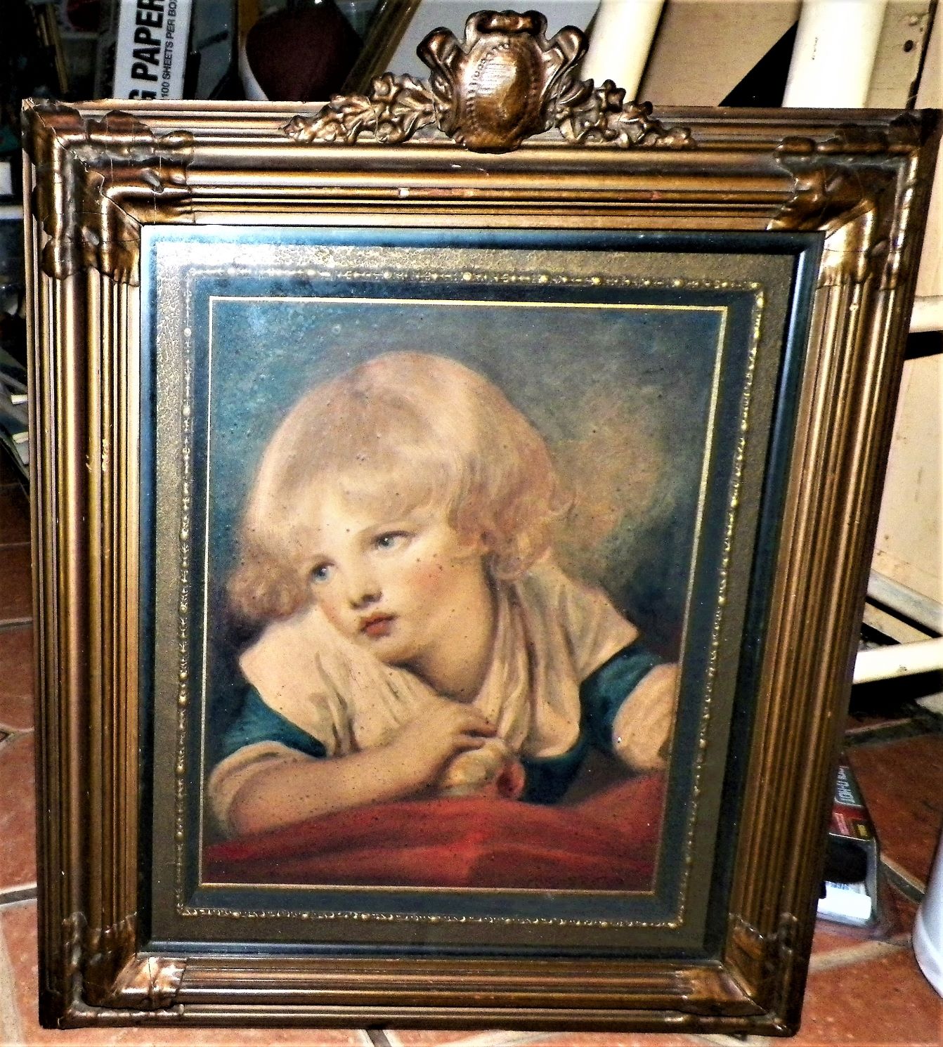ART PAINTING CHILD ANTIQUE 1A_AA.JPG