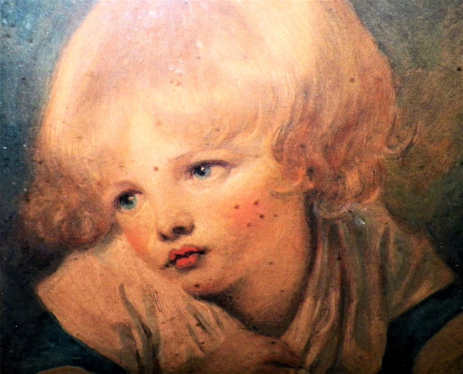 ART PAINTING CHILD ANTIQUE 3AA.JPG