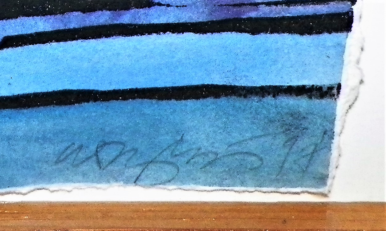 ART PAINTING COLORFUL SAILBOAT WATERCOLOR 47 x 23  3AA.JPG