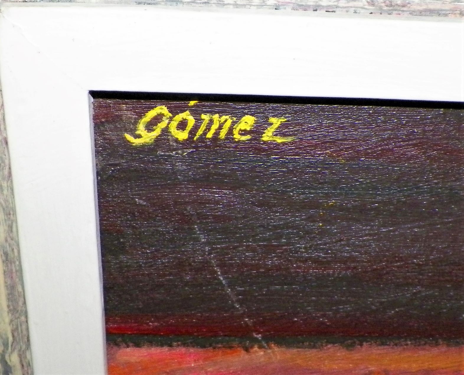 ART PAINTING GOMEZ THRIFT STORE FIND 3AA.JPG