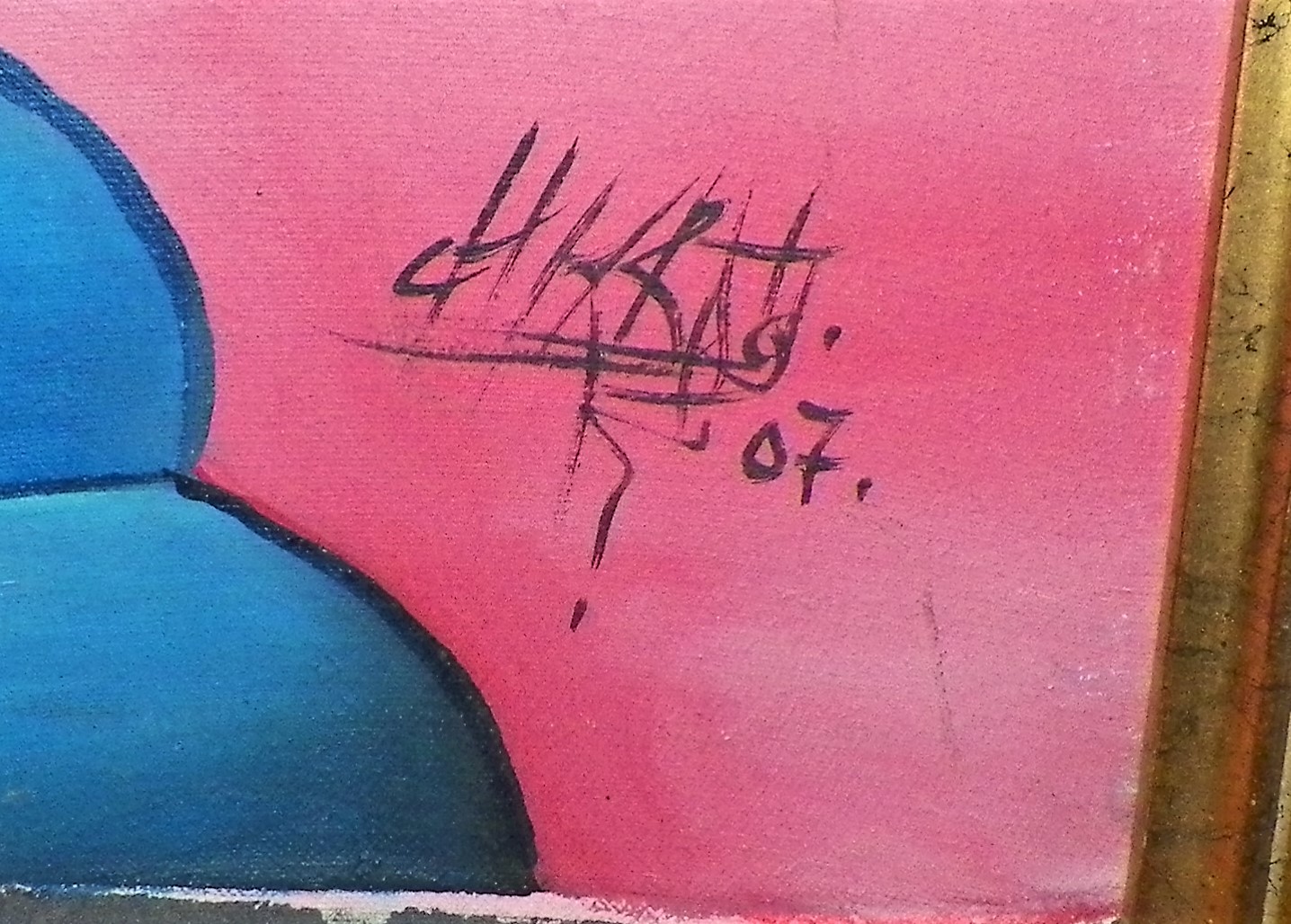 ART PAINTING HAITIAN GIRL WITH SIDEWAYS HEAD FROM BEN 3AA.jpg
