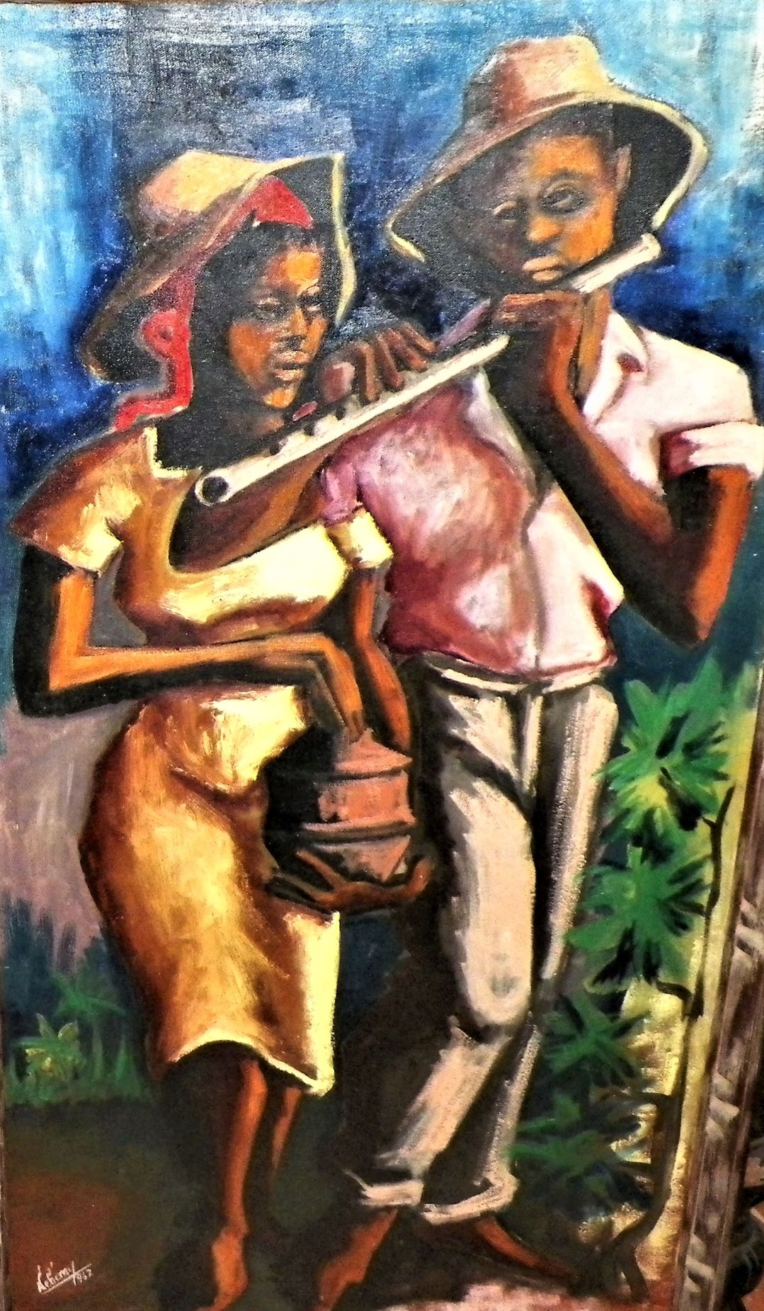 ART PAINTING HAITIAN NEHEMY 2AA.JPG