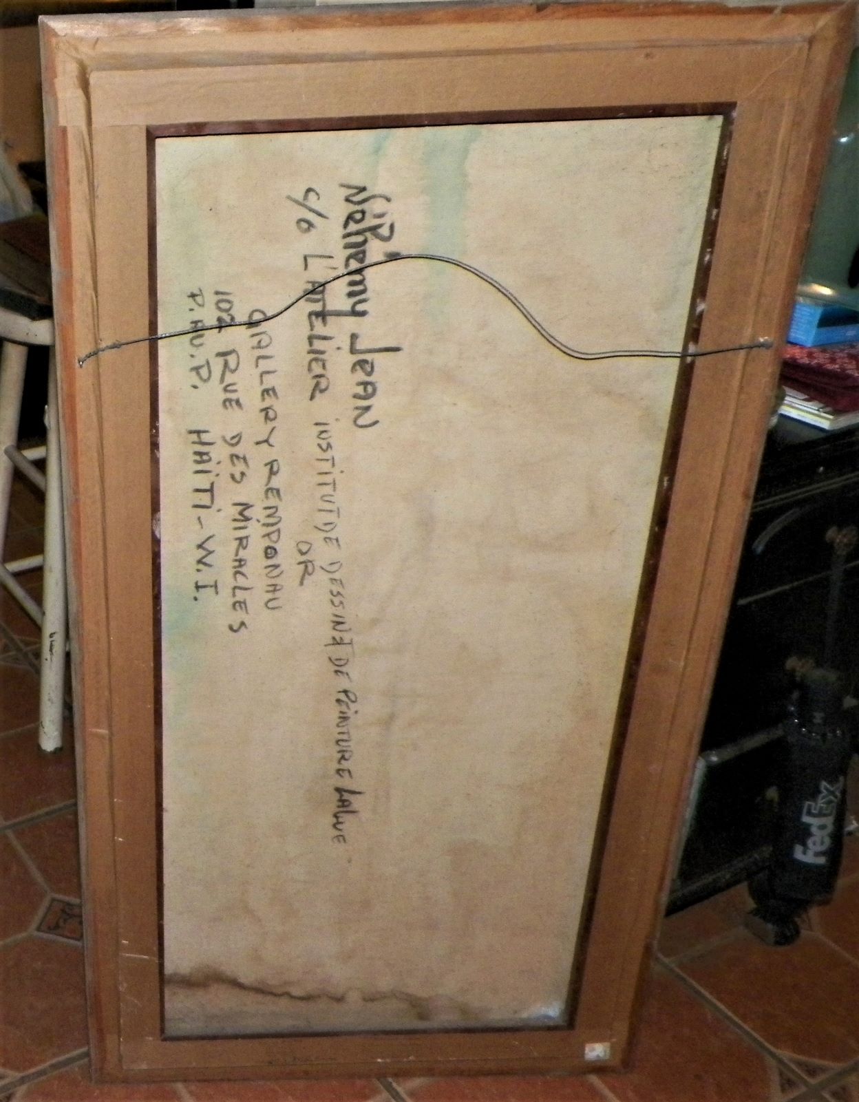 ART PAINTING HAITIAN NEHEMY 4AA.JPG