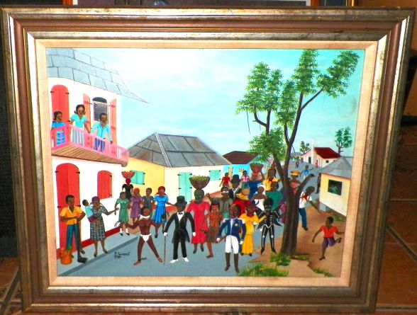 ART PAINTING HAITIAN P TOUSSAINT 1A_AA.JPG