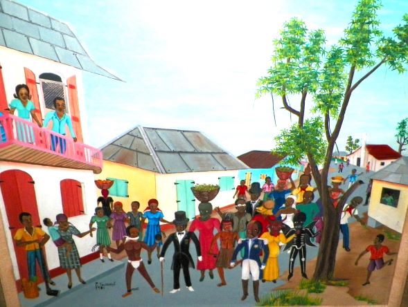 ART PAINTING HAITIAN P TOUSSAINT 2A_AA.JPG
