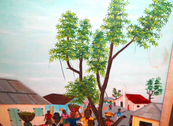 ART PAINTING HAITIAN P TOUSSAINT 4AAA.JPG