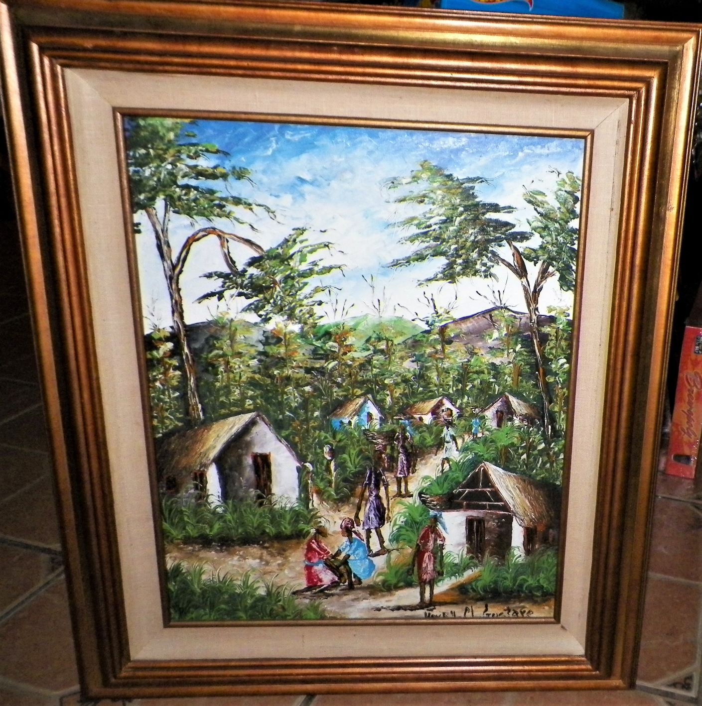 ART PAINTING HAITIAN PALETTE STYLE 1AA.JPG