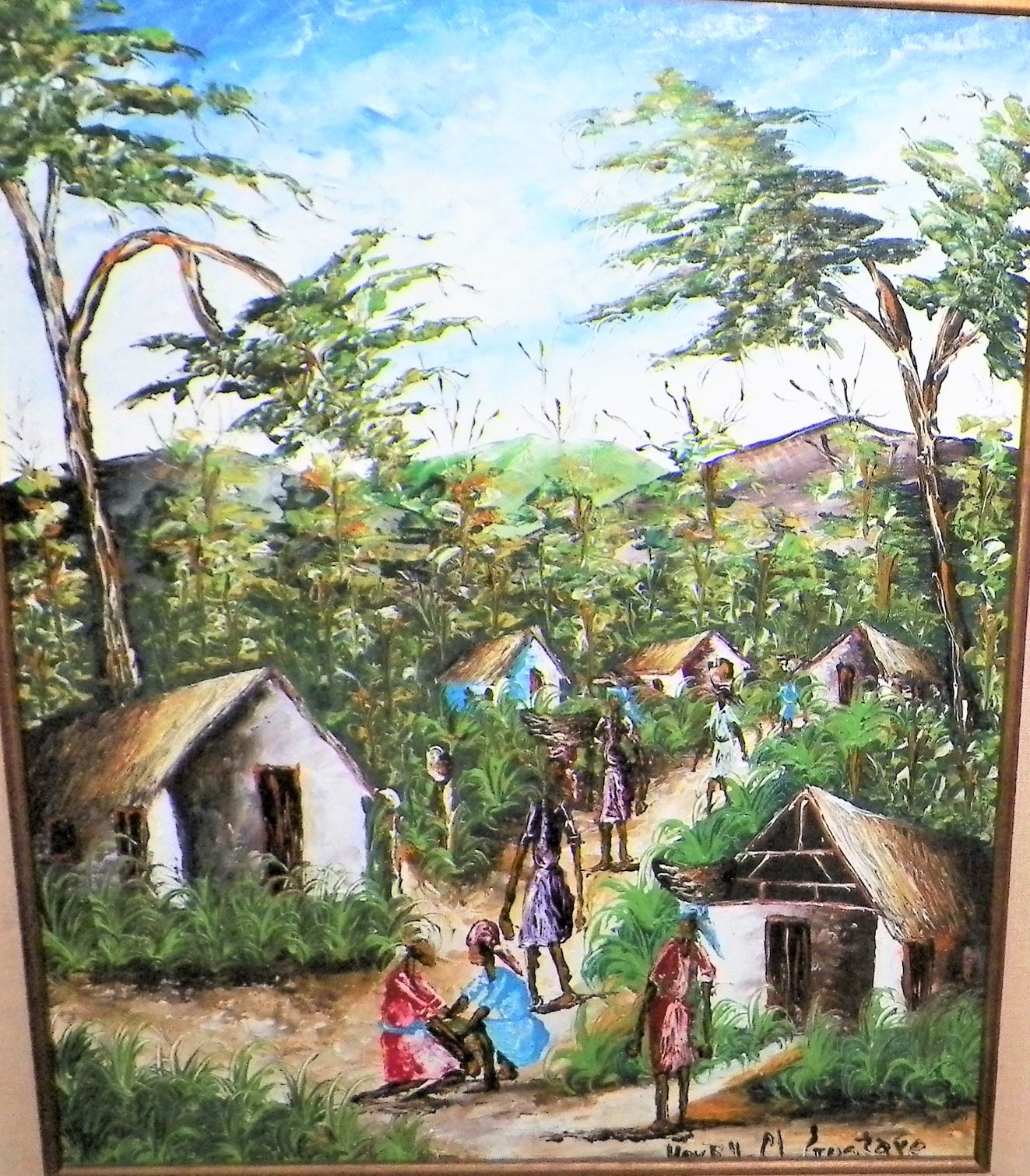 ART PAINTING HAITIAN PALETTE STYLE 2AA.JPG