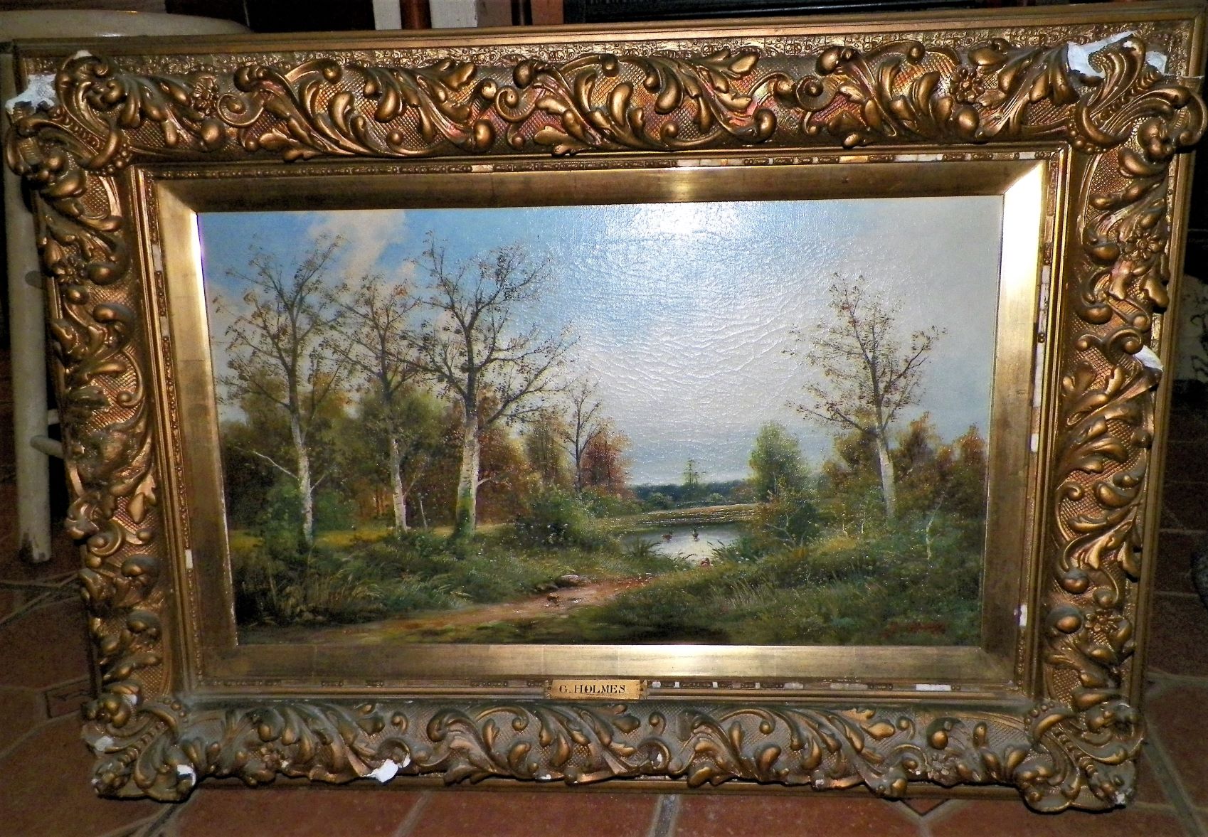 1800's Holmes painting? Antiques Board
