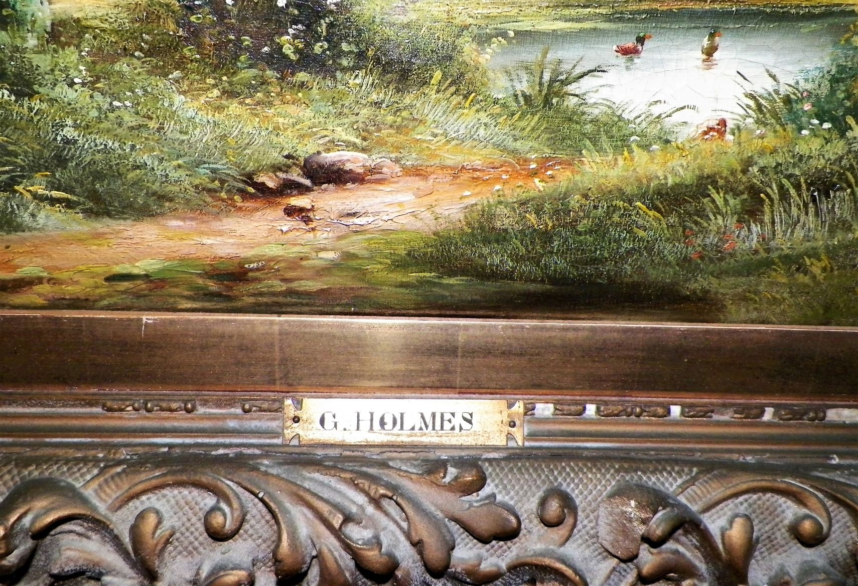 ART PAINTING HOLMES GEORGE 3AA.JPG