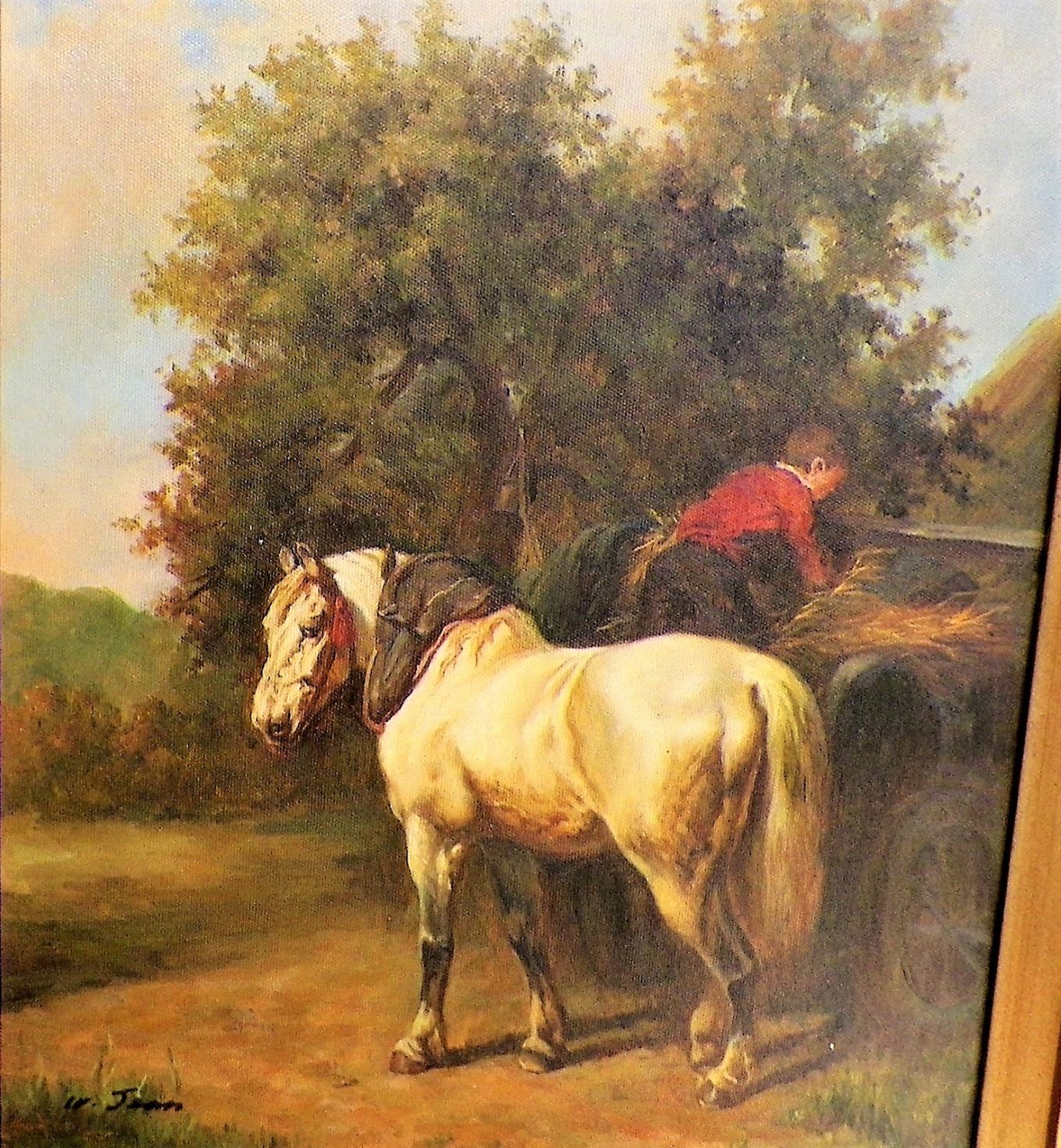 ART PAINTING HORSE JEAN 5AAA.JPG