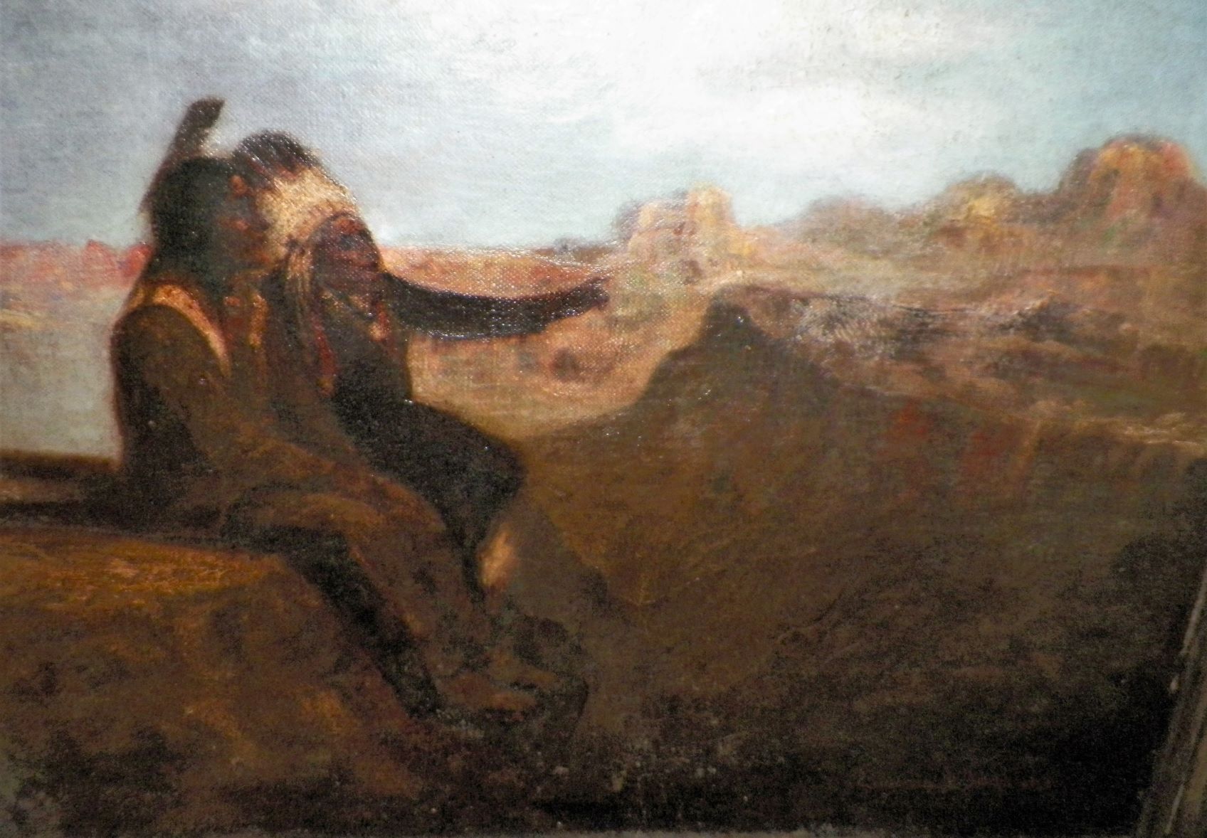 ART PAINTING INDIANS TALKING 2AAZZZ.jpg