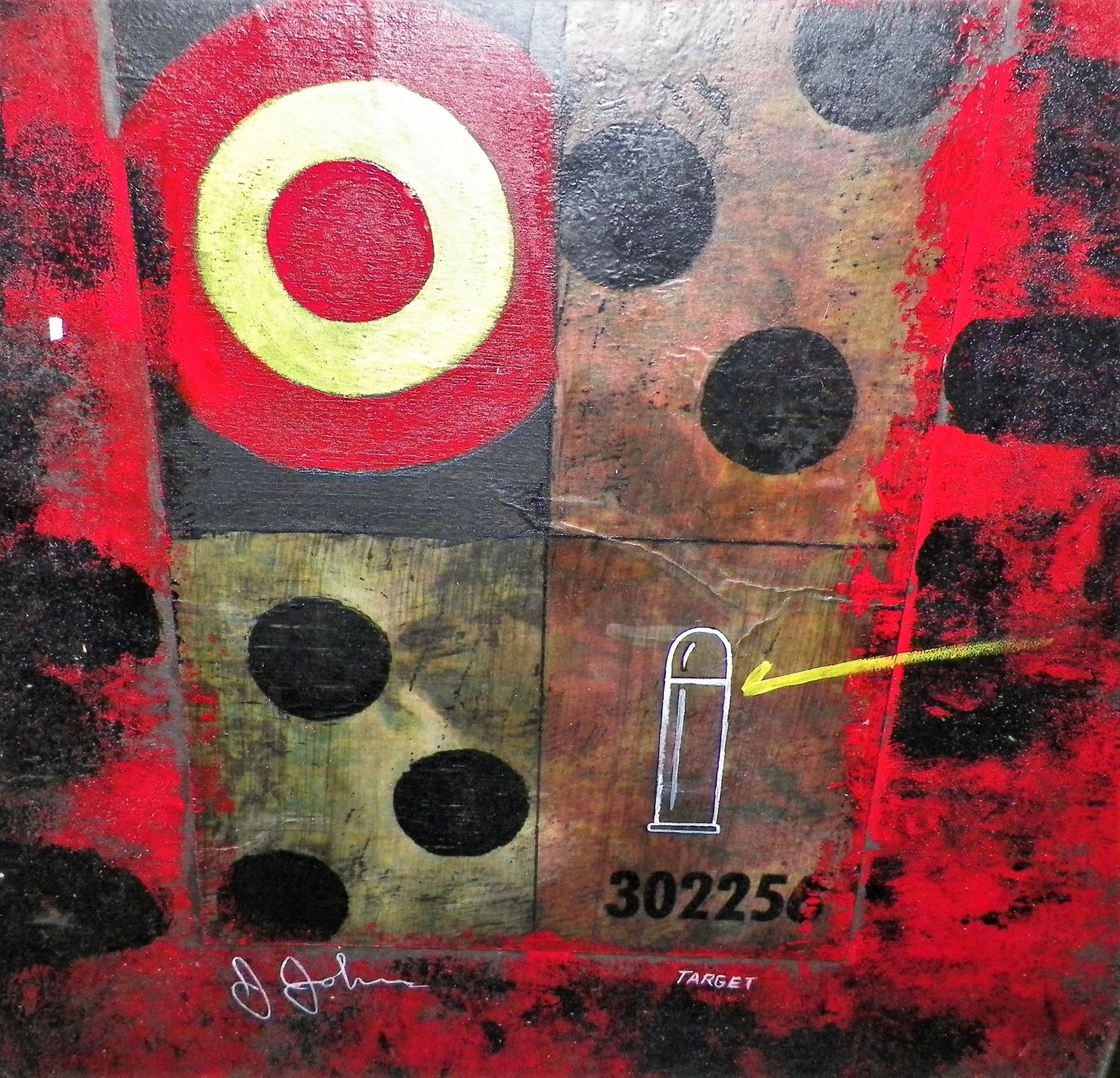 ART PAINTING JASPER JOHNS 2AA.JPG