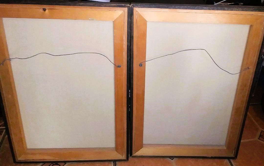 ART PAINTING MID CENTURY 2 PAINTINGS 8AA.jpg