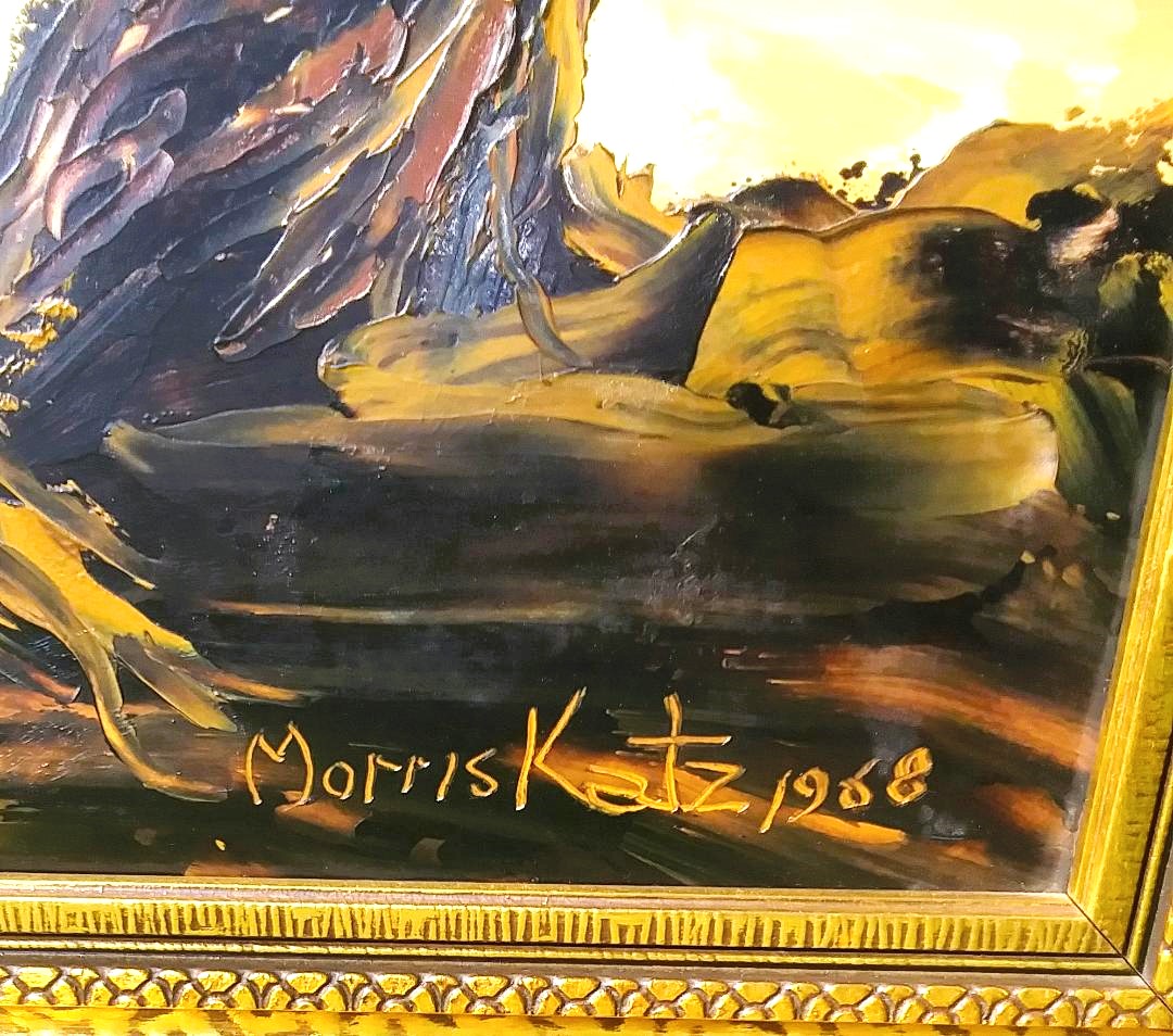 ART PAINTING MORRIS KATZ 1968 BIG LANDSCAPE 5AA.jpg