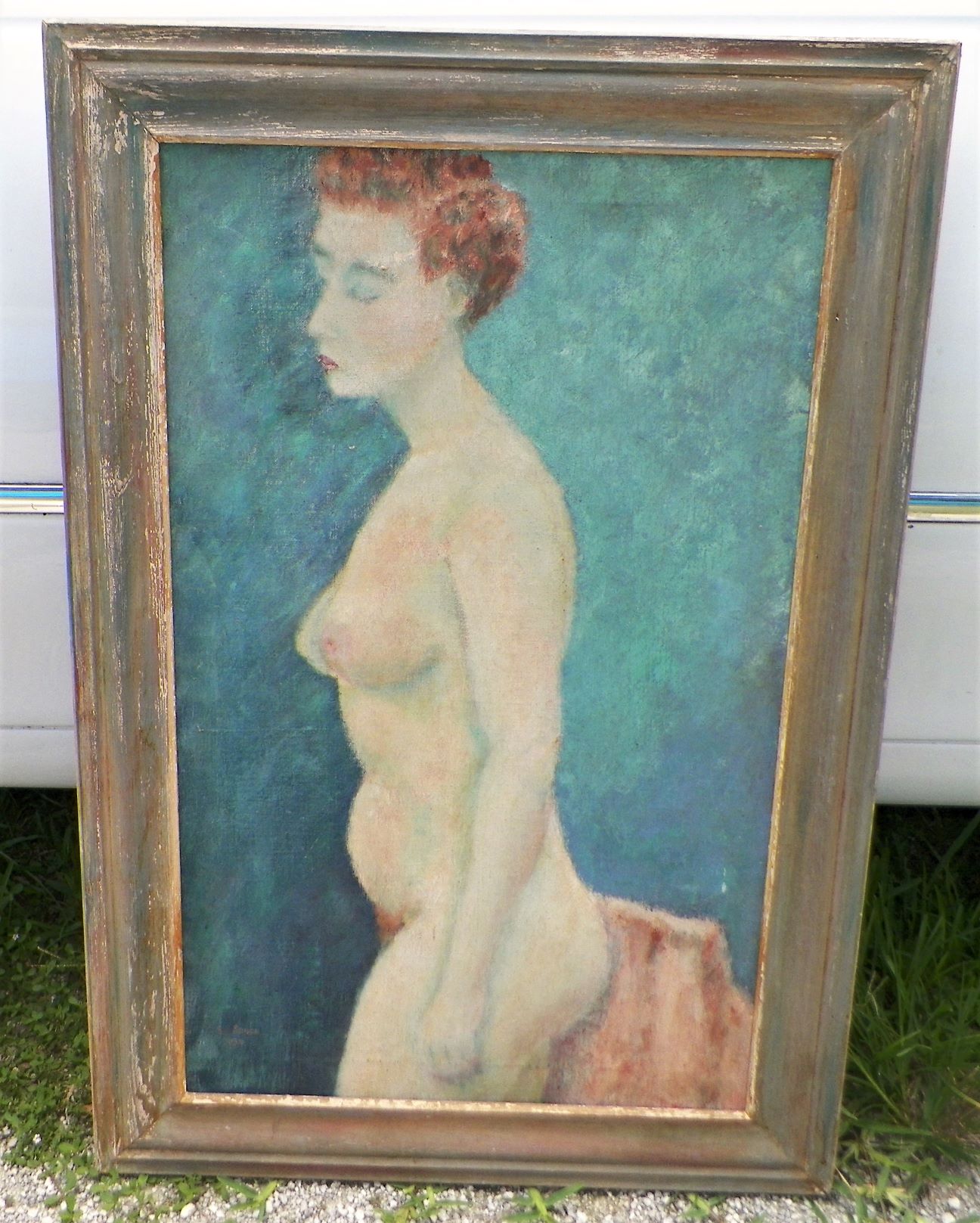 ART PAINTING NUDE 1954 P S SEIDEN 1AA.JPG
