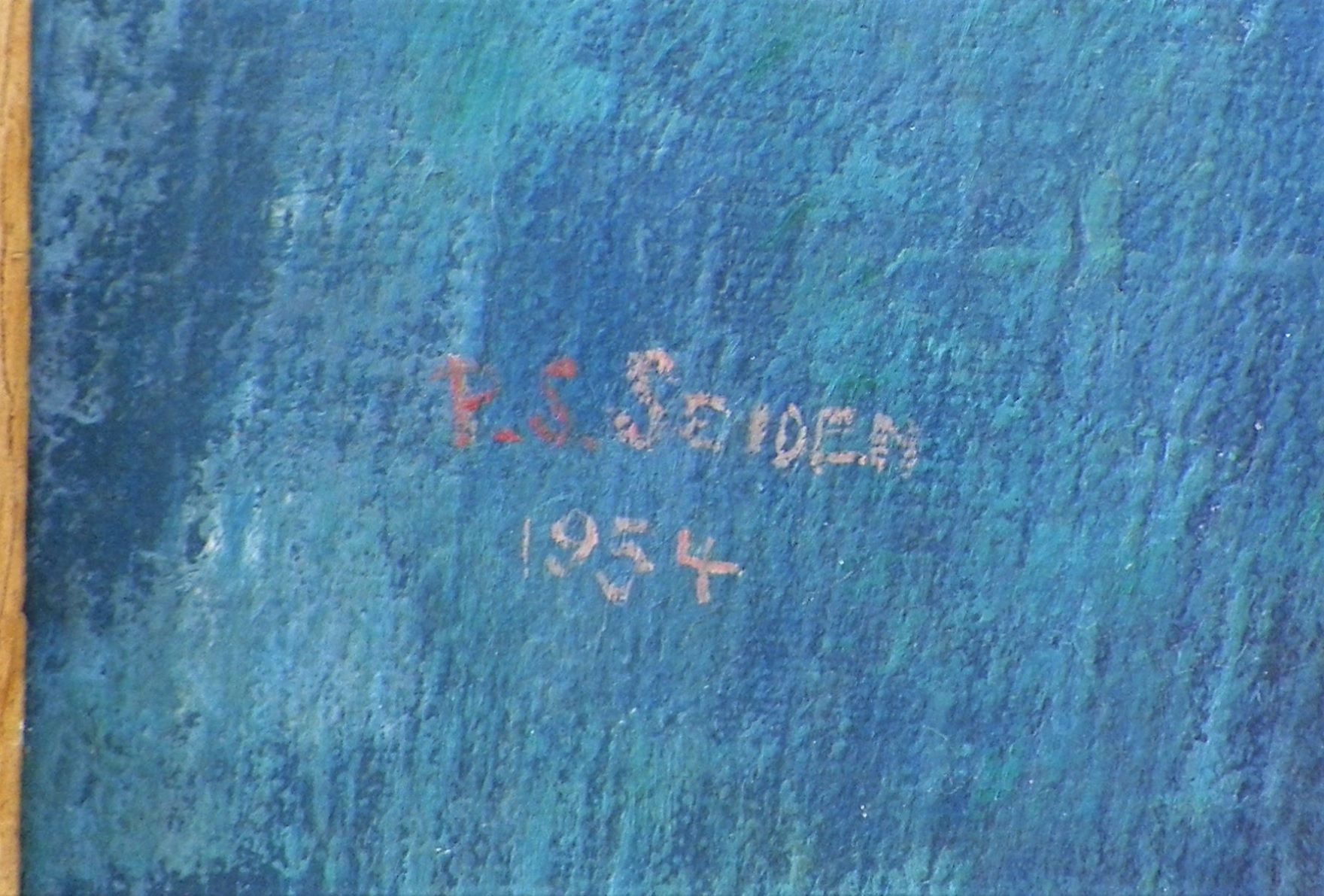 ART PAINTING NUDE 1954 P S SEIDEN 2AAAA.JPG