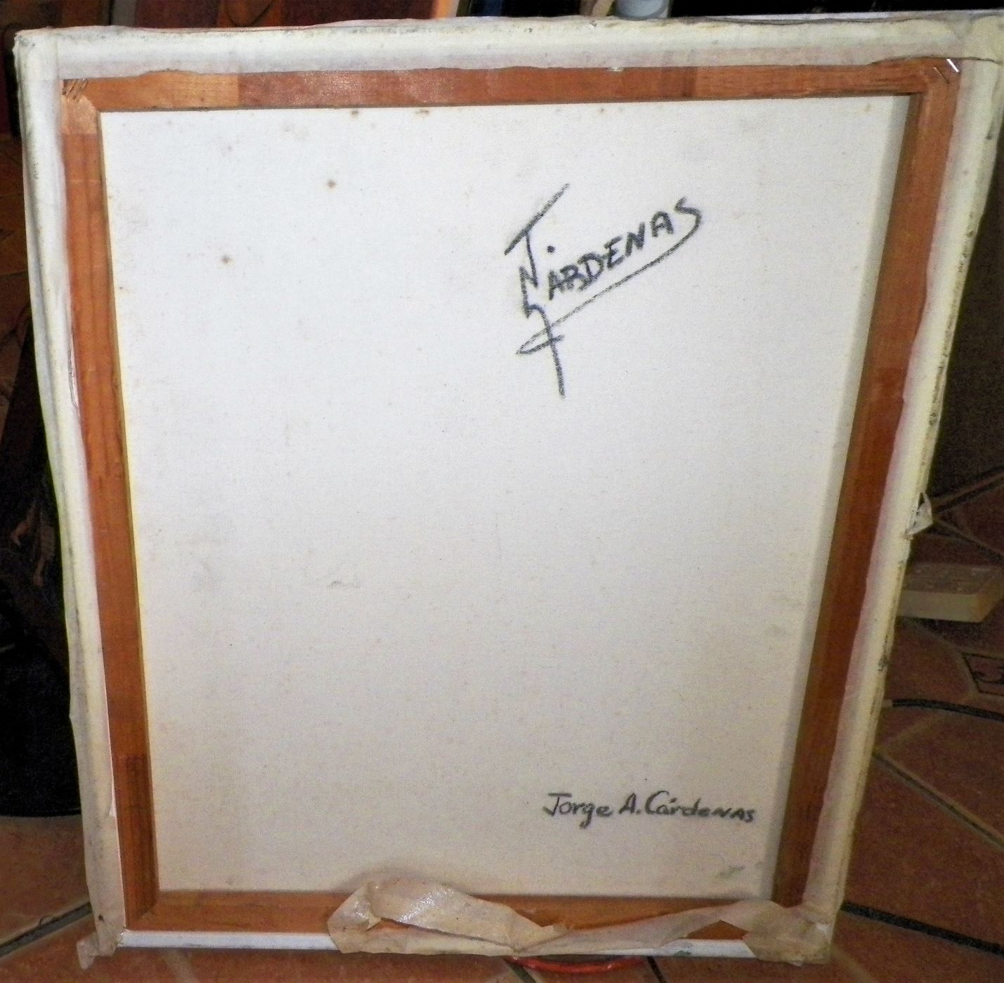 ART PAINTING NUDE LADY JORGE CARDENAS 2AA.JPG